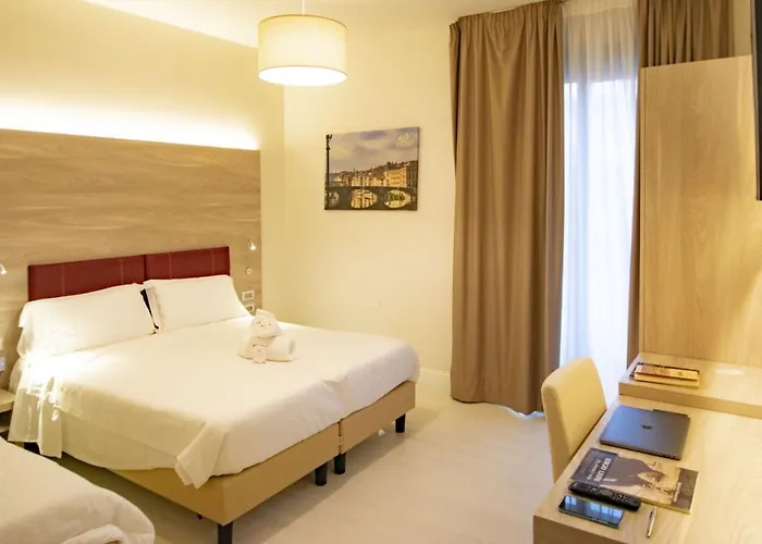 Perlage Florence - Free Tax With Private Parking & Fast Wifi 酒店 3*