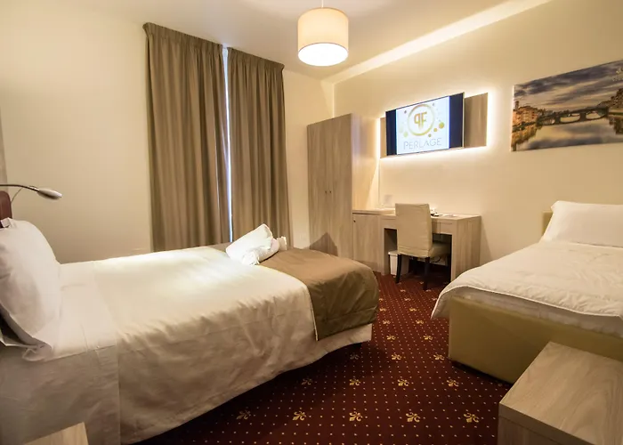 酒店 Perlage Florence - Free Tax With Private Parking & Fast Wifi